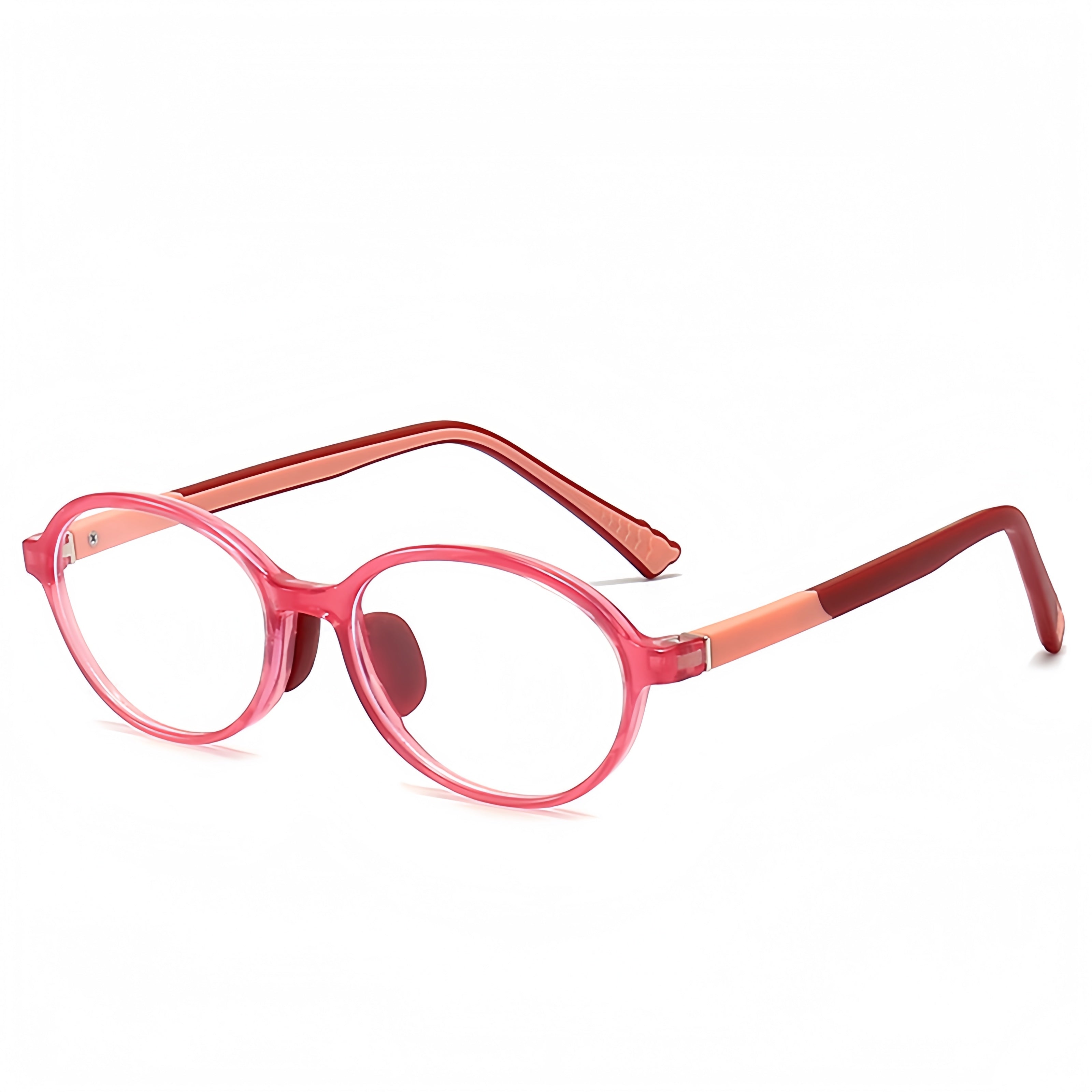 TR90 Oval Eyeglass Frame for Teens