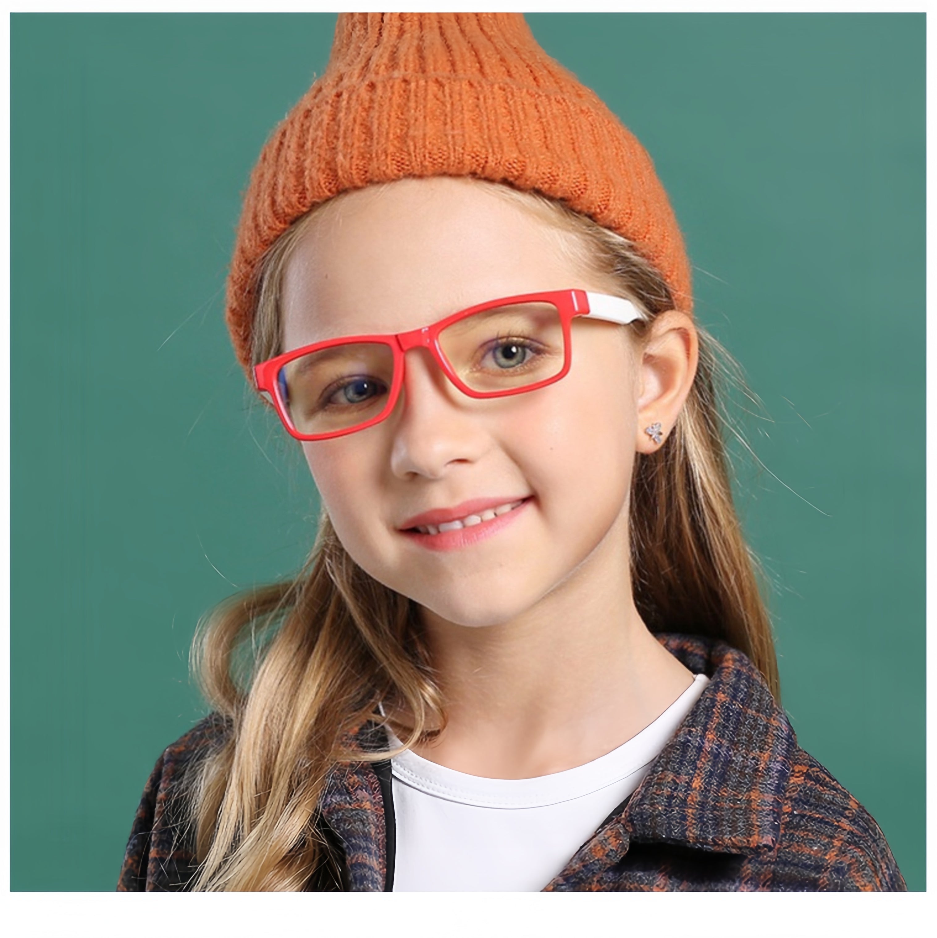 Kids' fashion silicone eyeglass frames