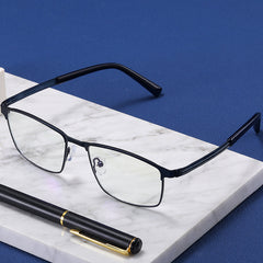 Men's metal eyeglass frames