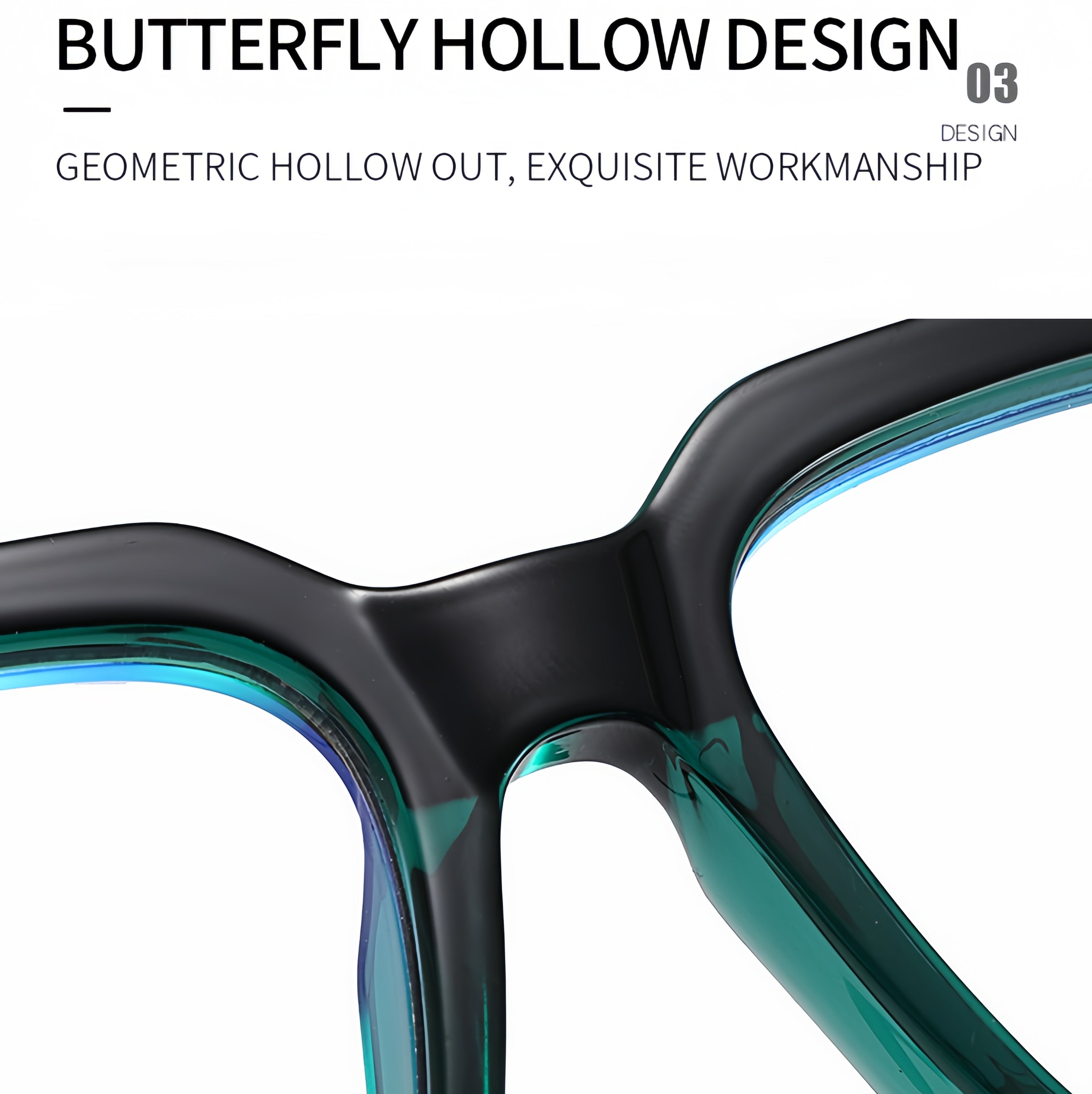 Men's TR90 + Metal Composite Optical Glasses Frame