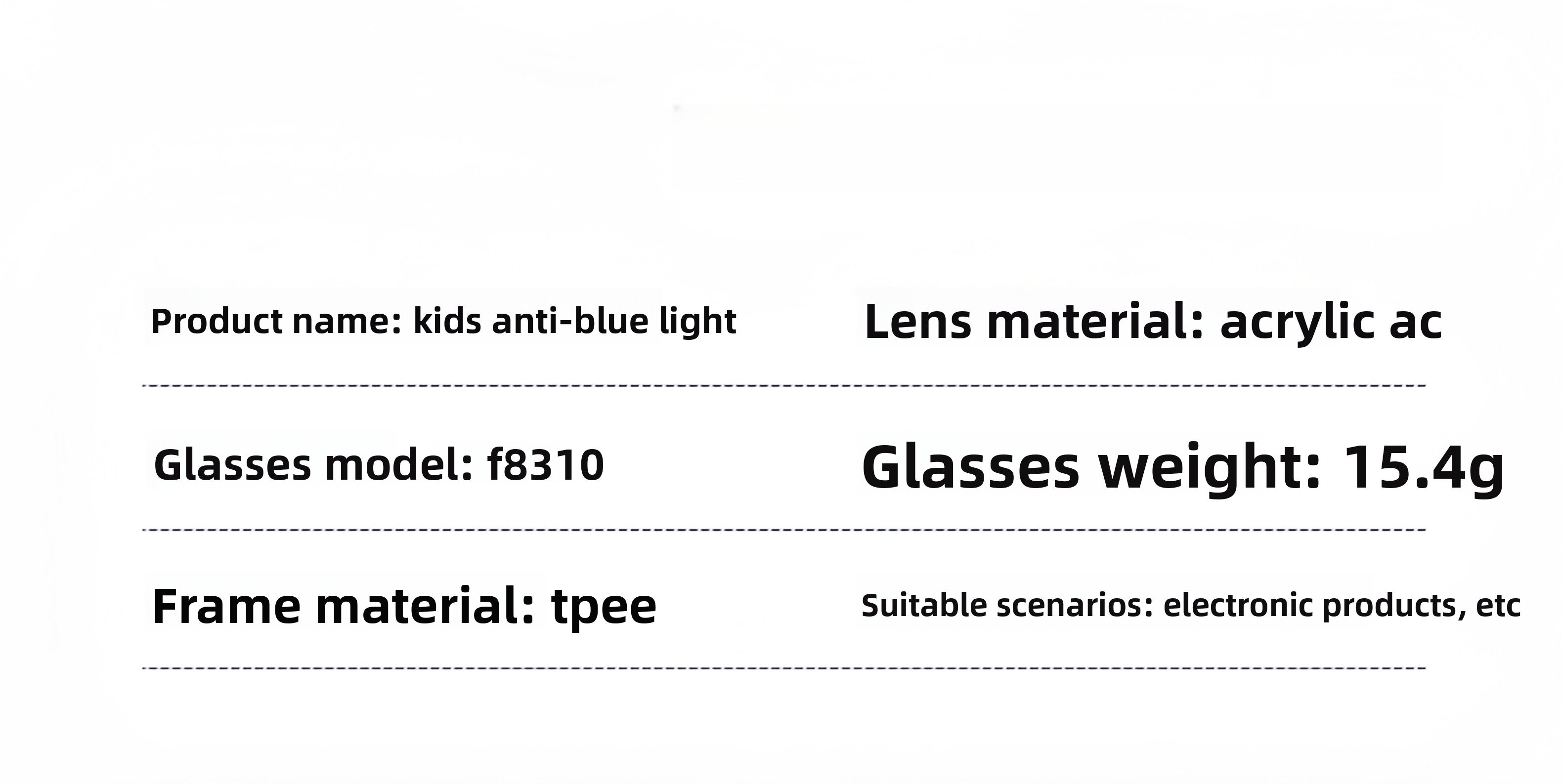 Children's TPEE Round Frame Glasses