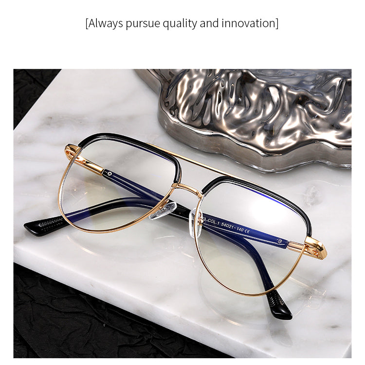 Men's TR90 Double Beam Myopia Glasses