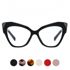 Women's TR90 Square Leopard Print Eyeglass Frames