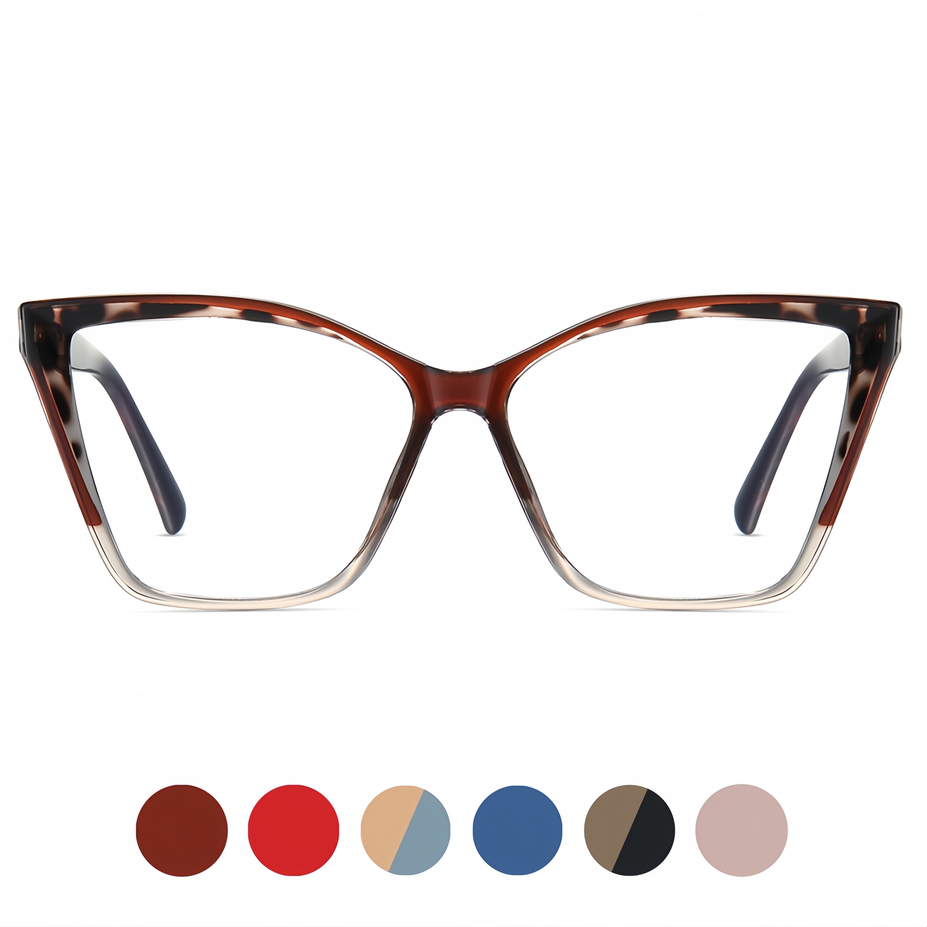 Women's TR90 Square Prescription Glasses