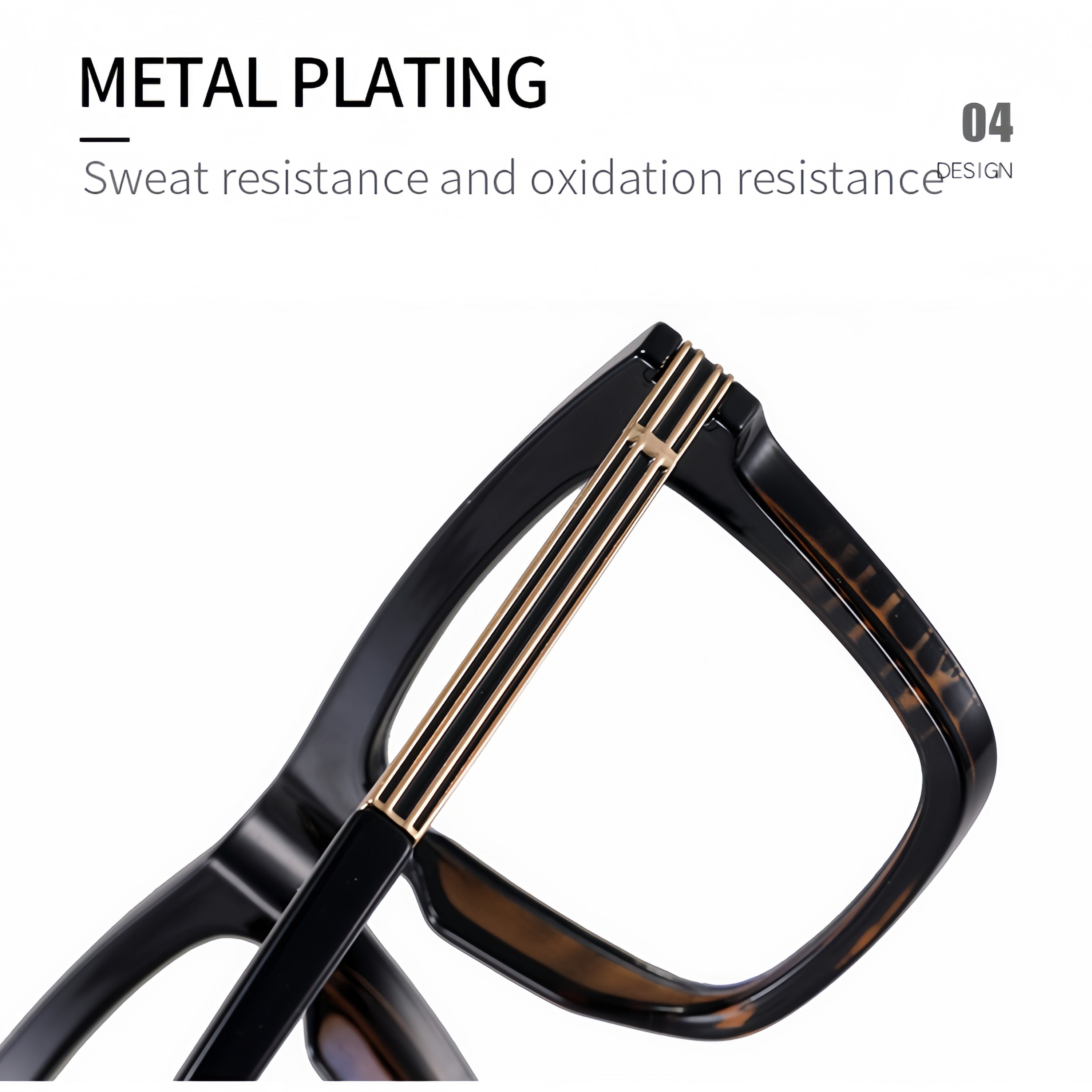 Men's Metal Frame Glasses Frame