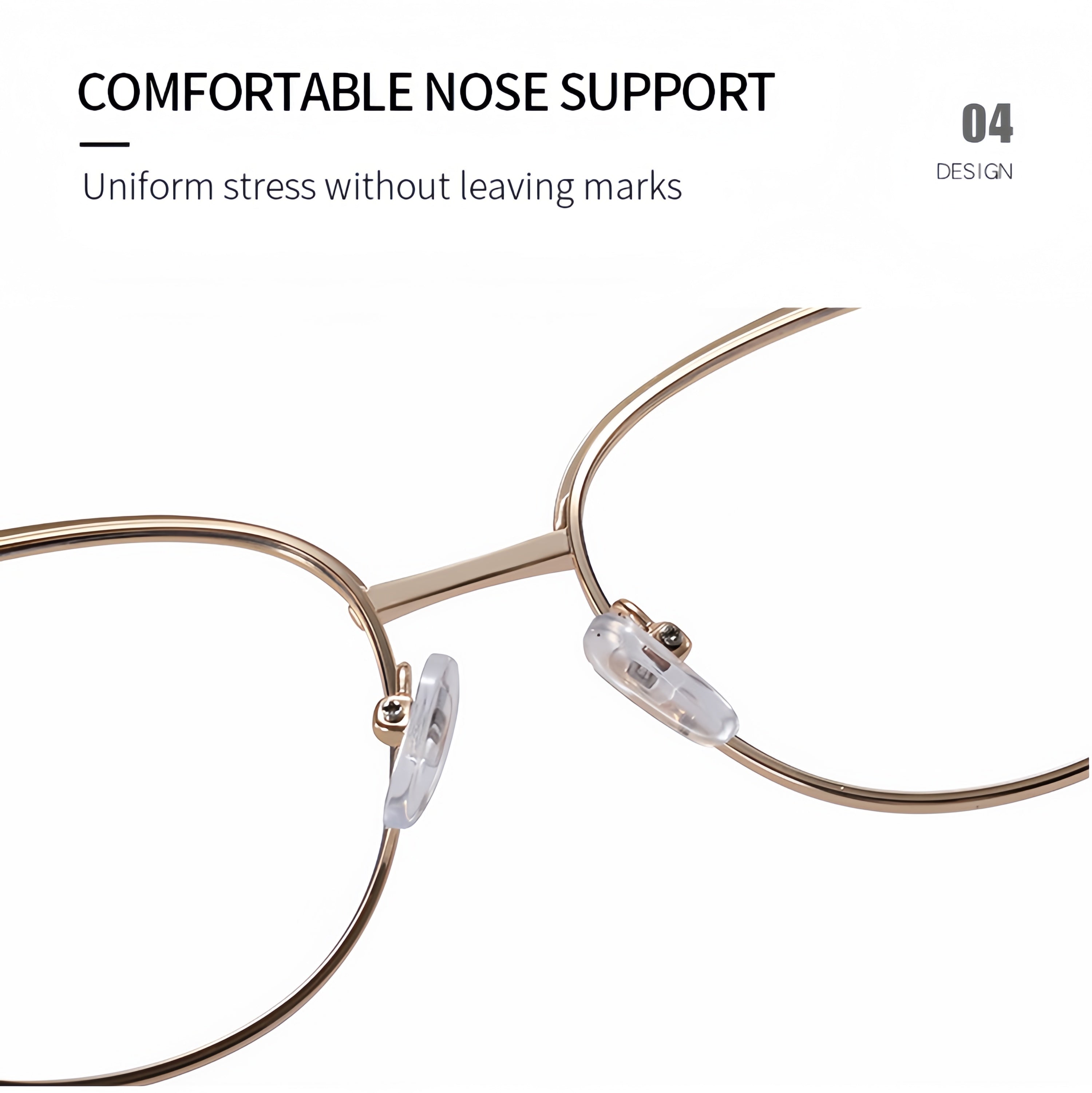 Women's Ultra-Light Metal Prescription Glasses