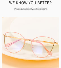 Women's Retro Metal Glasses Frames