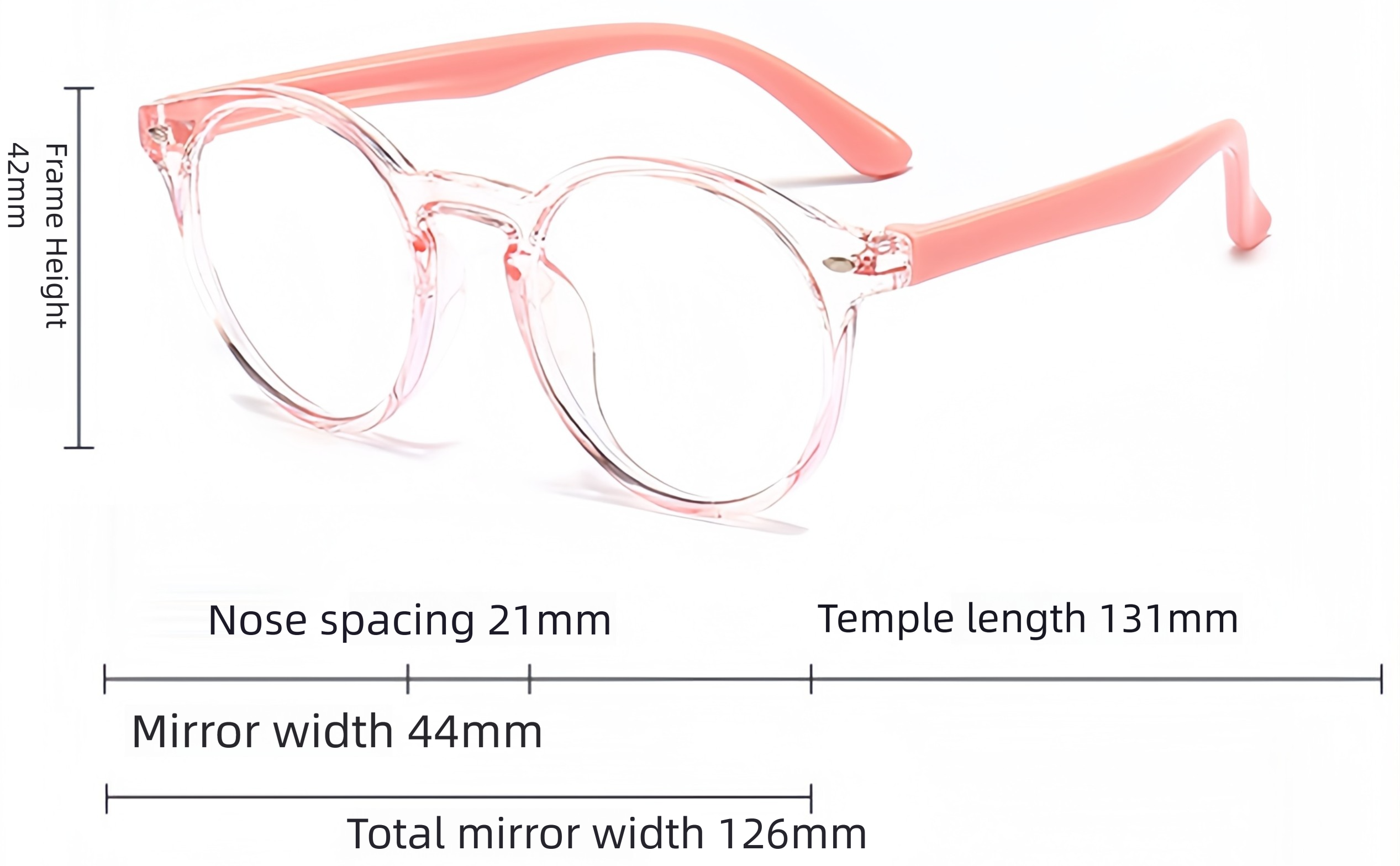 TR90 Circular Soft Prescription Frame