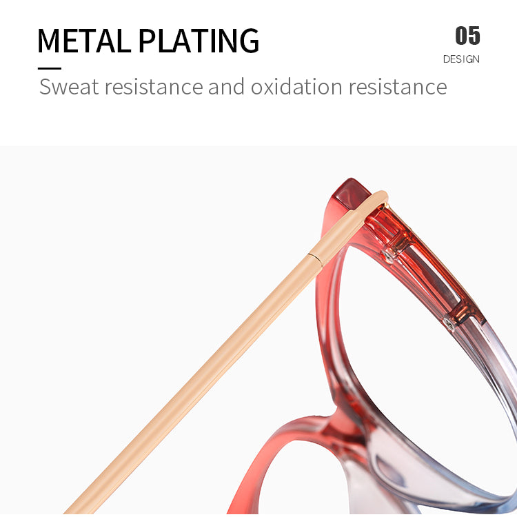 Women's TR90 Ombre Glasses Frames