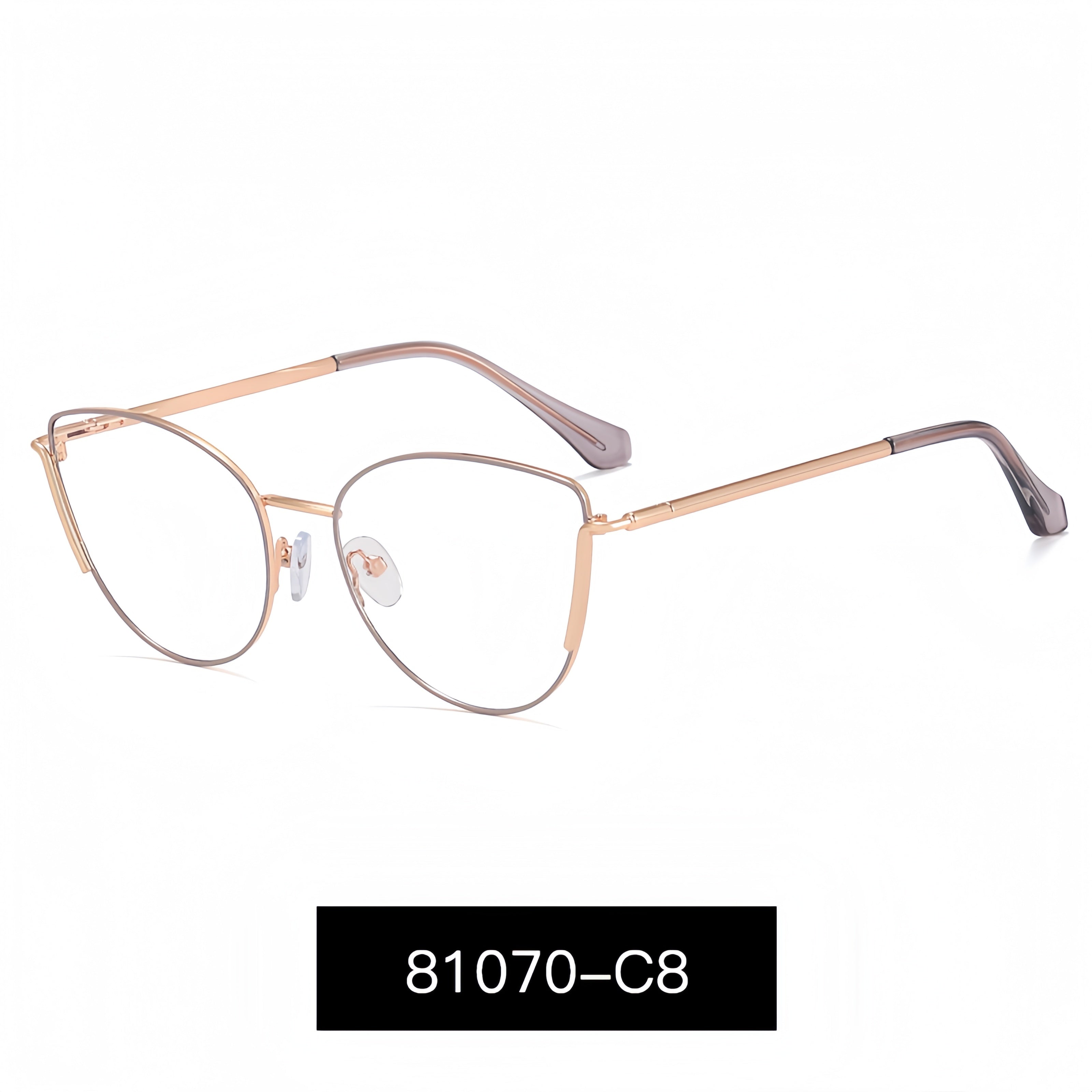 Women's Retro Metal Glasses Frames