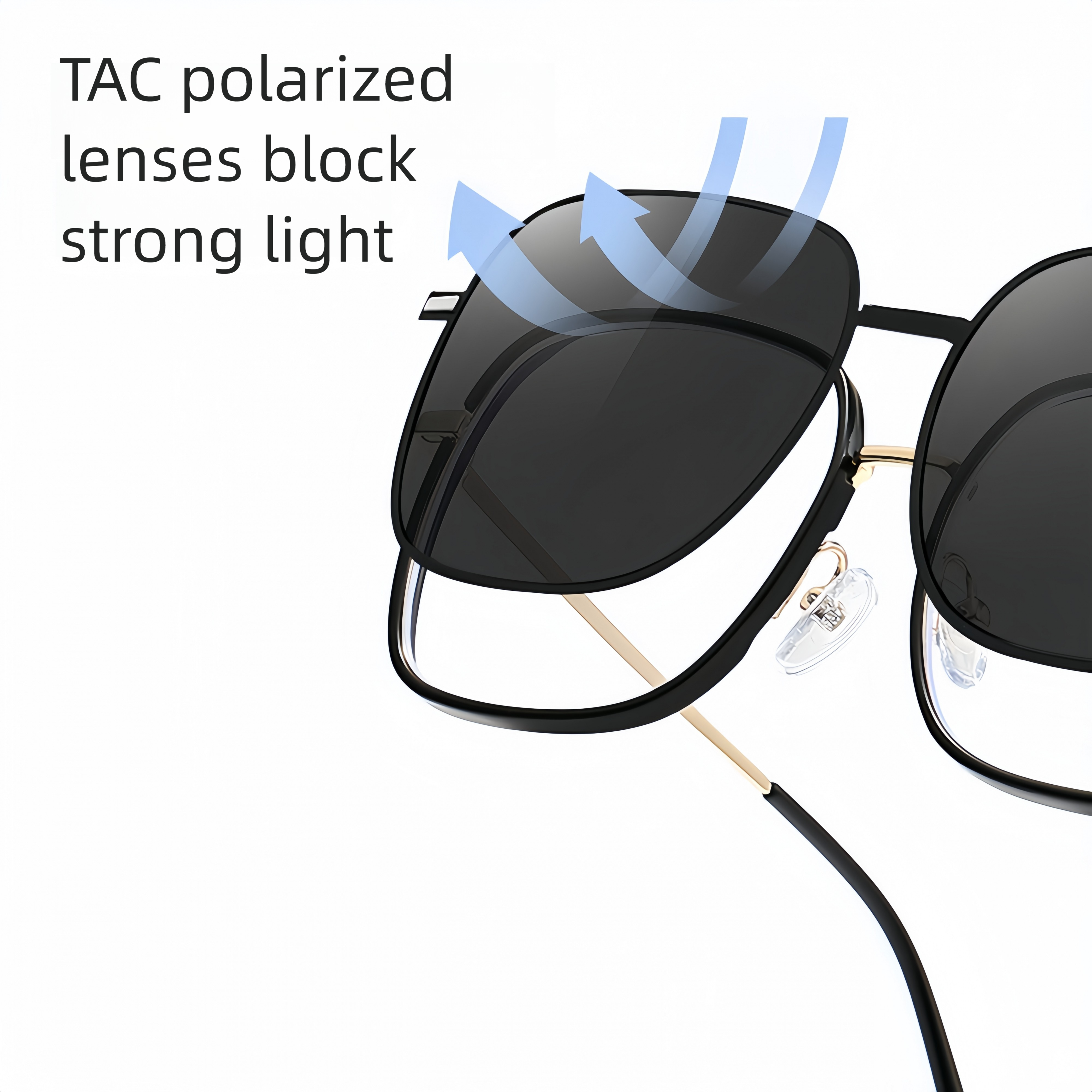 Foldable Magnetic RX Frame with Clip-On System