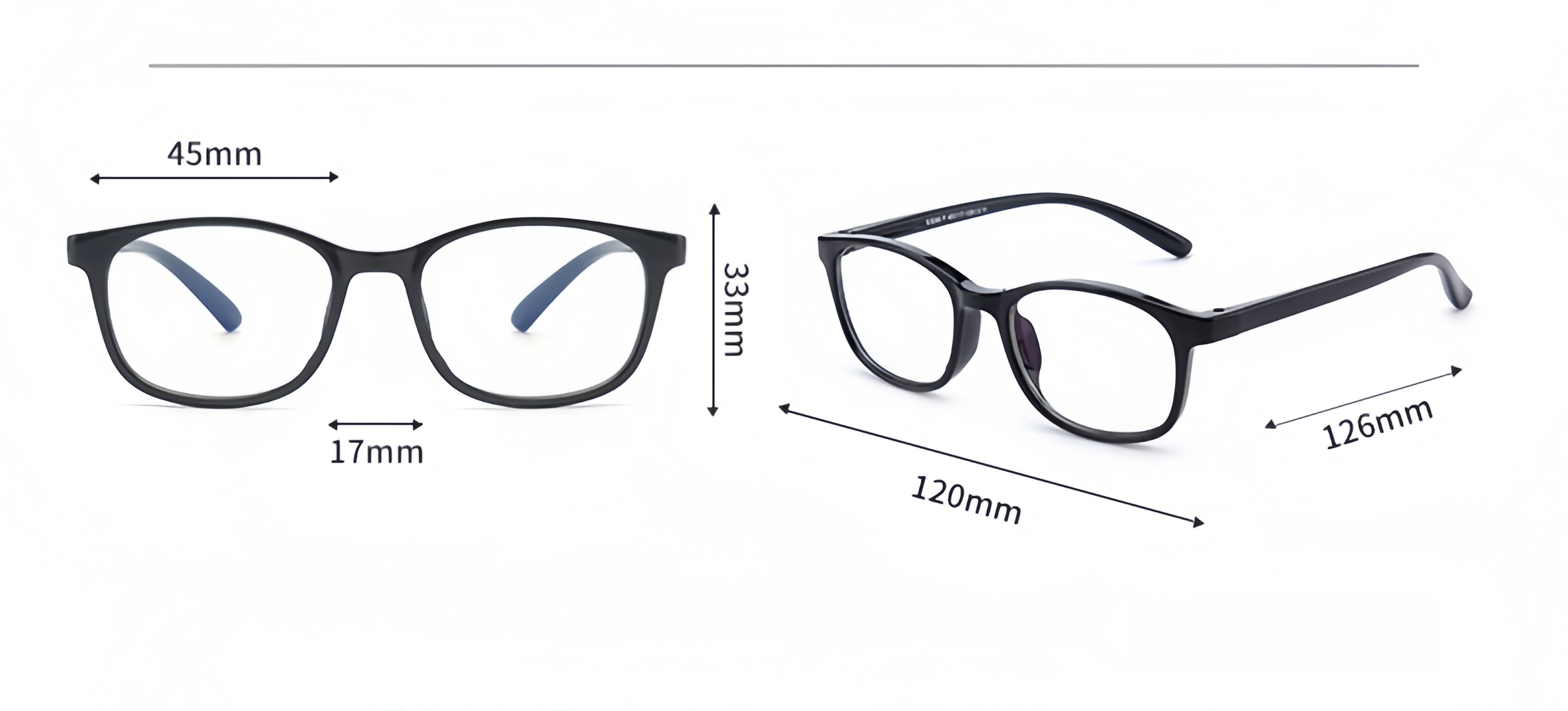 Kids' Silicone Eyeglass Frames