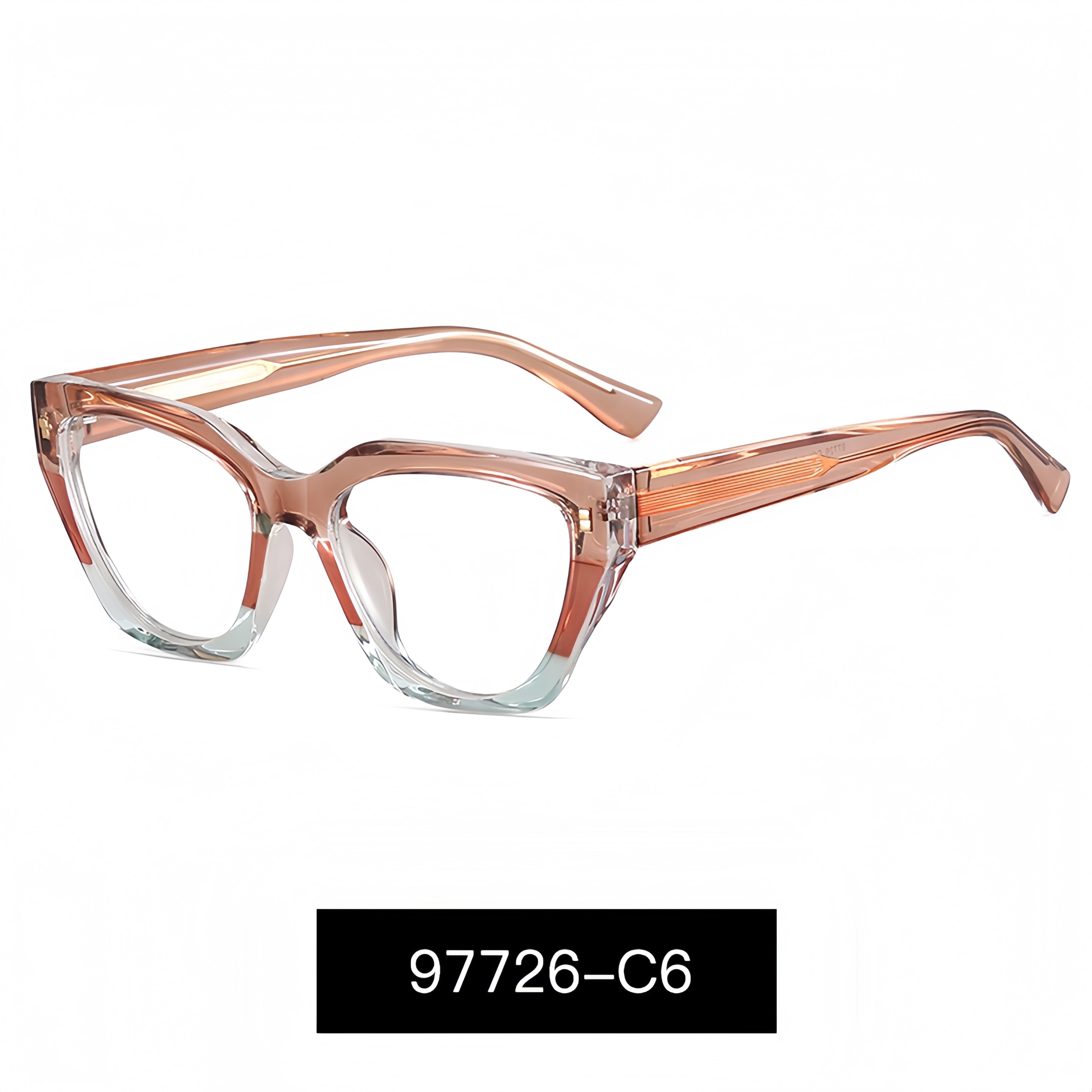 Women's TR90 & Metal Slimming Face Contour Prescription Glasses