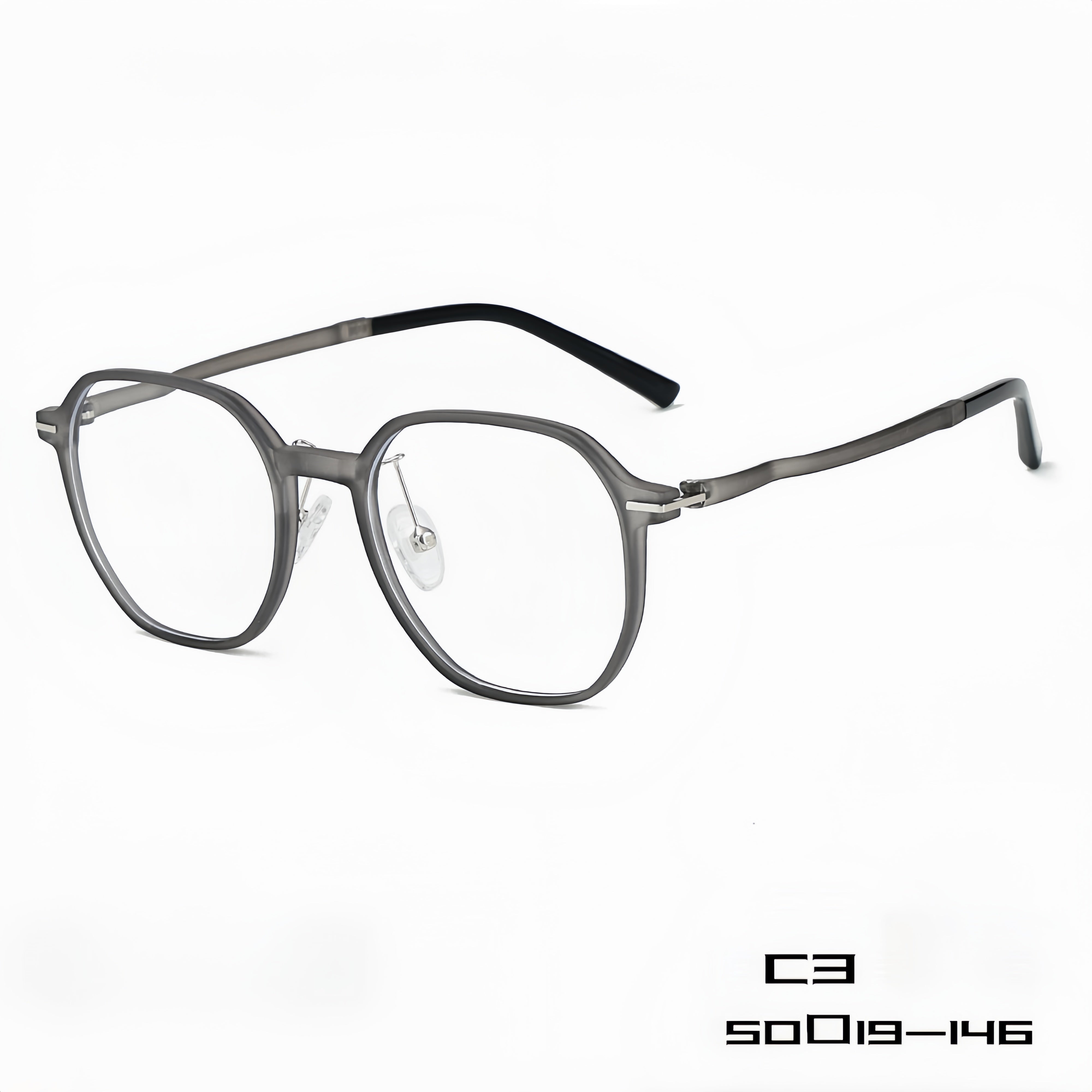 Unisex TR90 Ultra-Light Square Glasses Frame