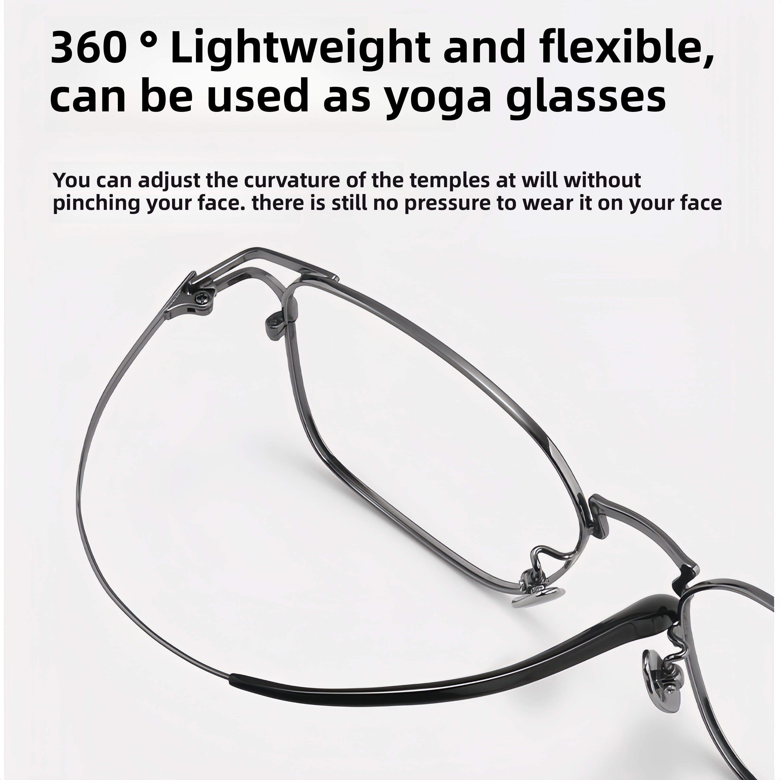 Men's pure titanium business glasses frame
