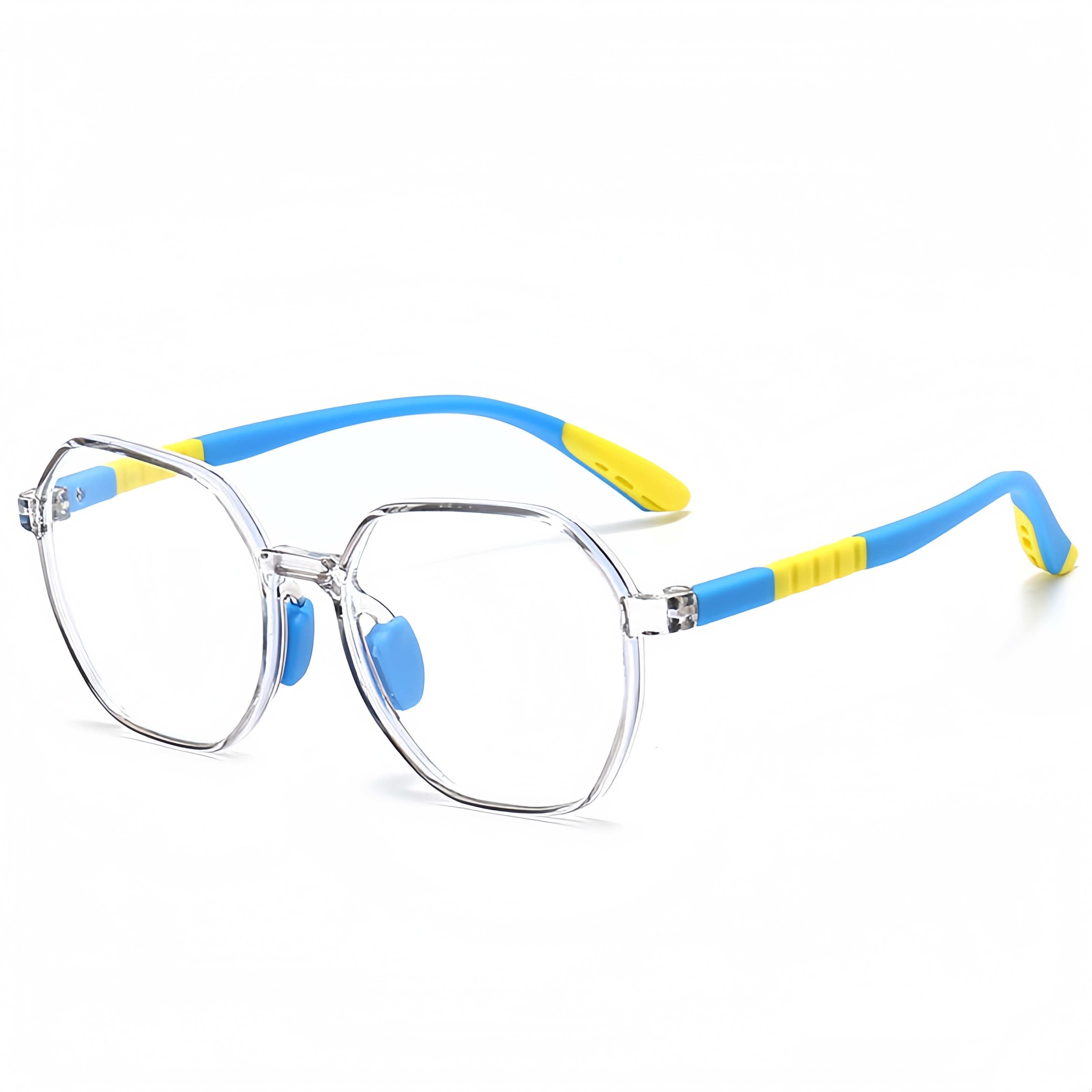 Polygonal TR90 Eyeglass Frame for Students