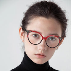 Women's TR90 Cat-Eye Eyeglass Frames