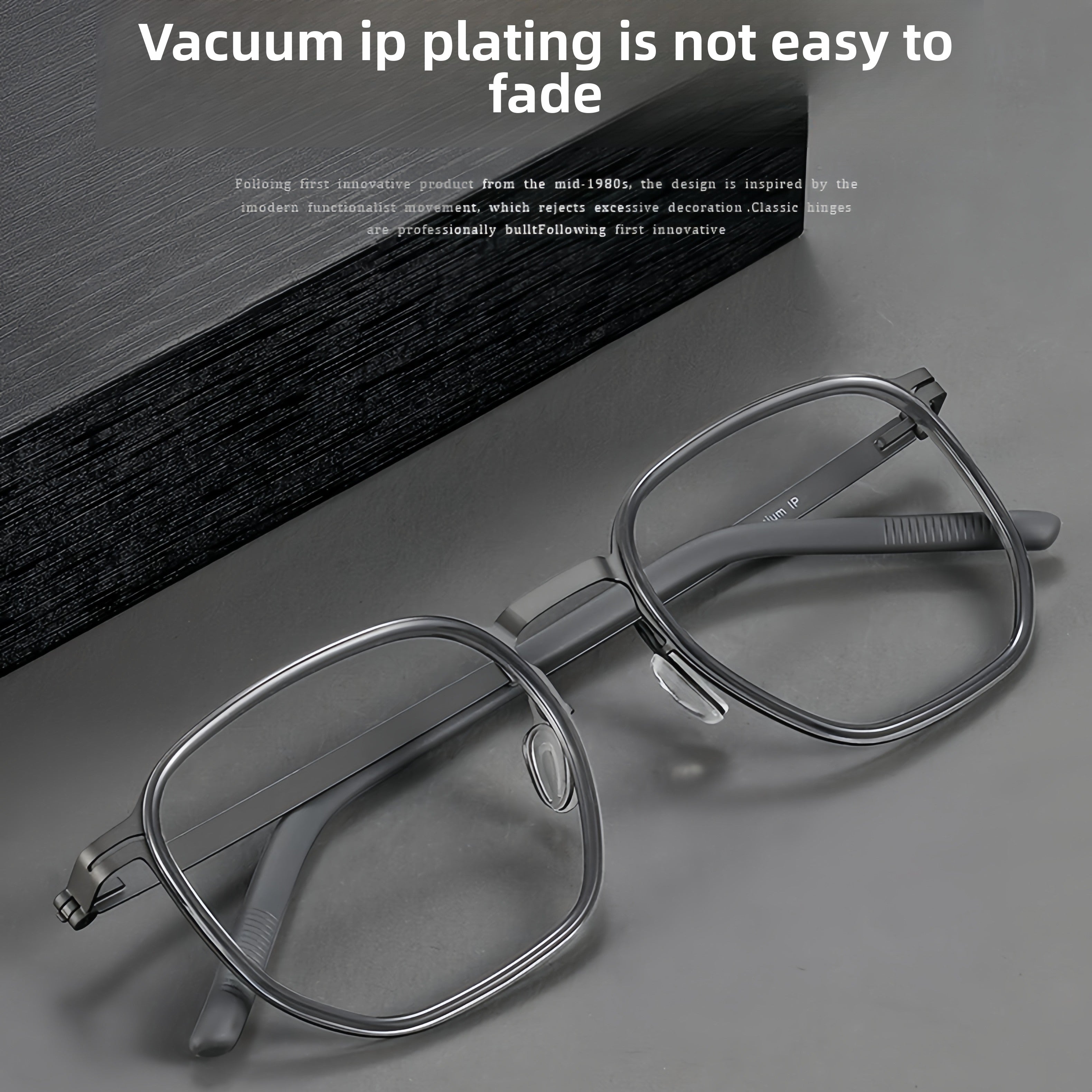 Men's Pure Titanium Retro Glasses Frame