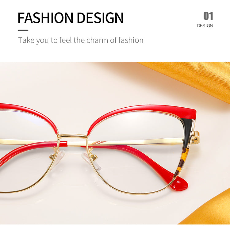 Women's Cat-Eye Glasses Frames