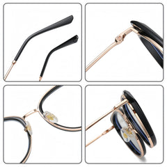 Women's Metal Cat-Eye Optical Frames