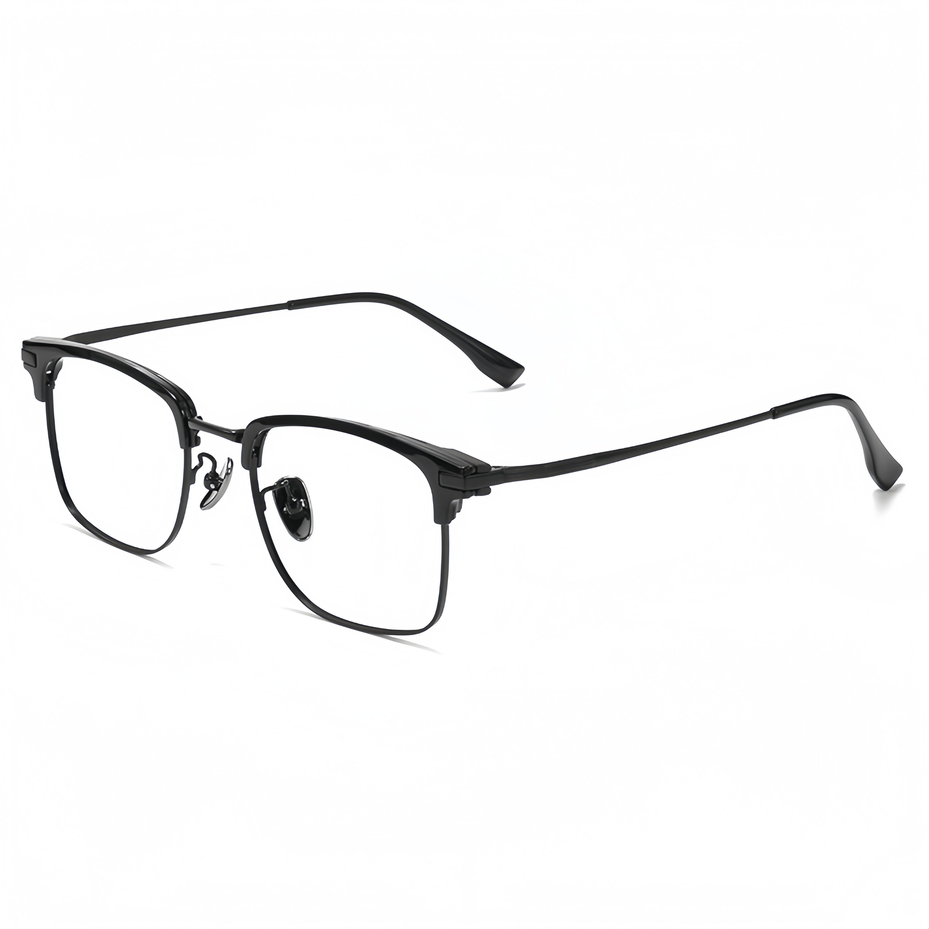 Men's ultra-light pure titanium glasses frame