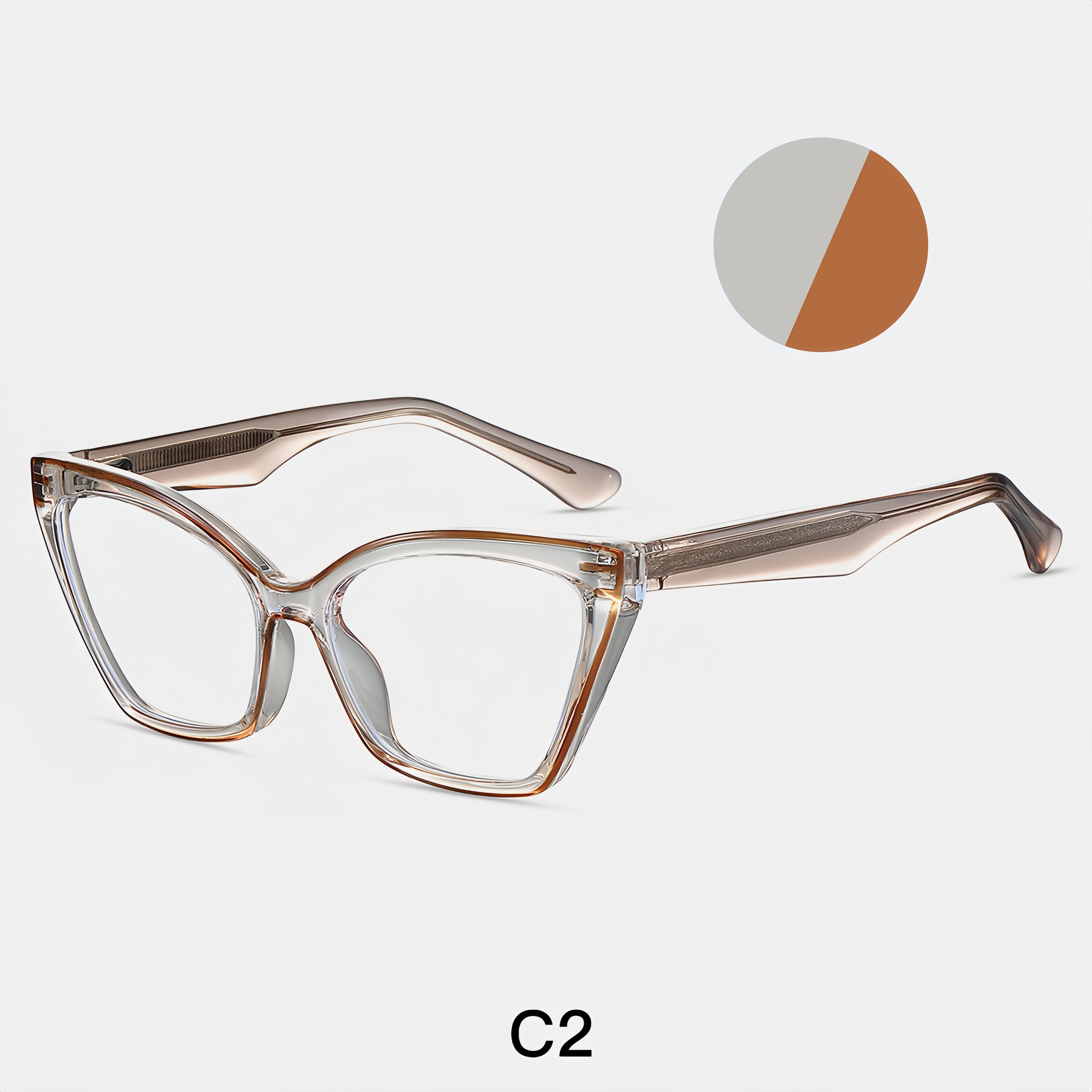 Women's TR90 Square Eyeglass Frames