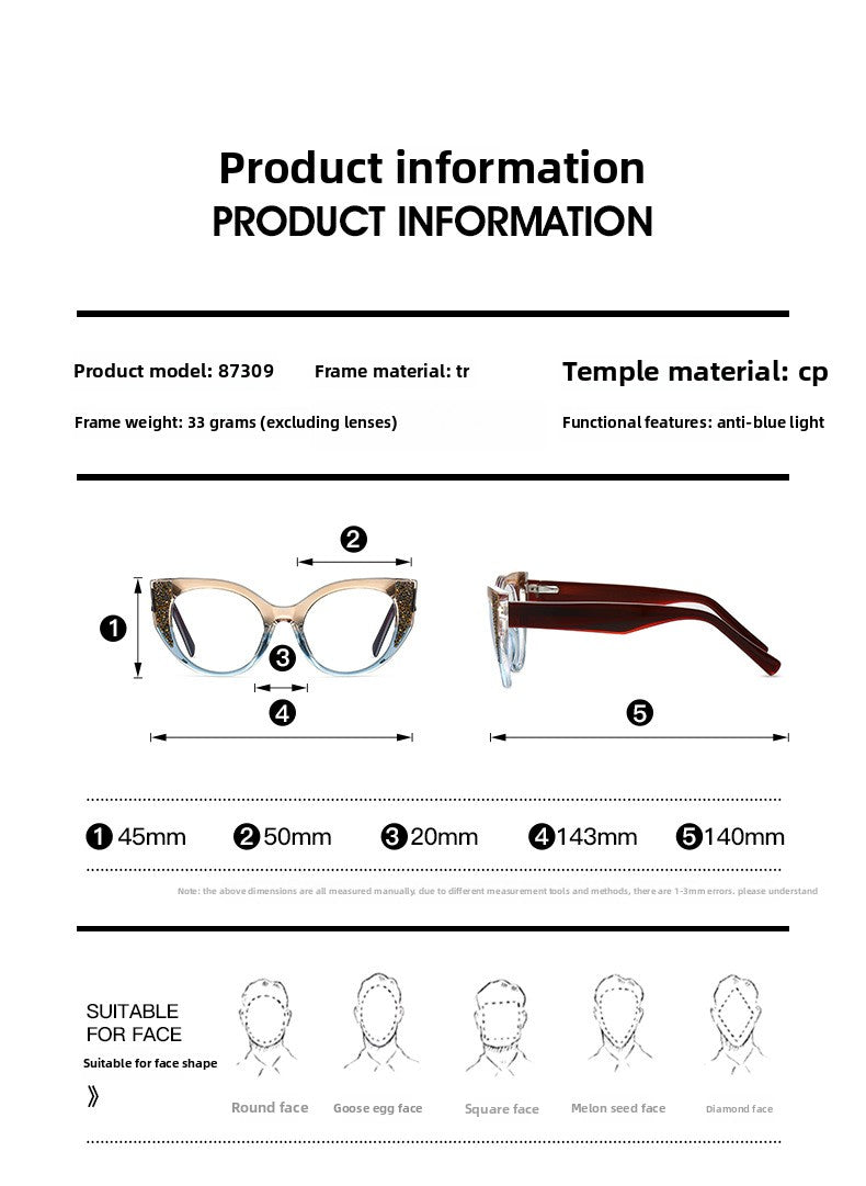 Women's R90 Panel Eyeglass Frame
