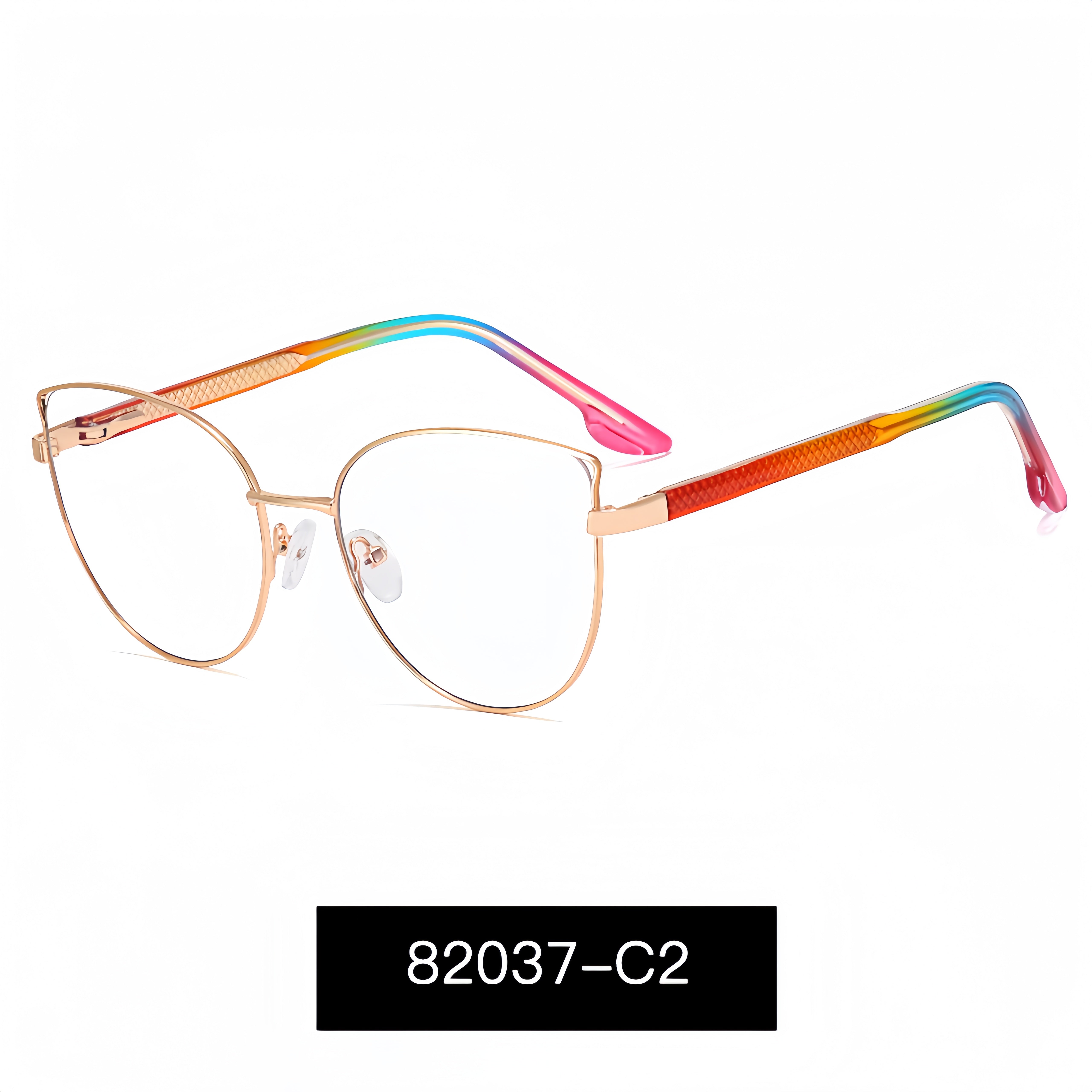 Metal Cat-Eye Prescription-Ready Optical Frames