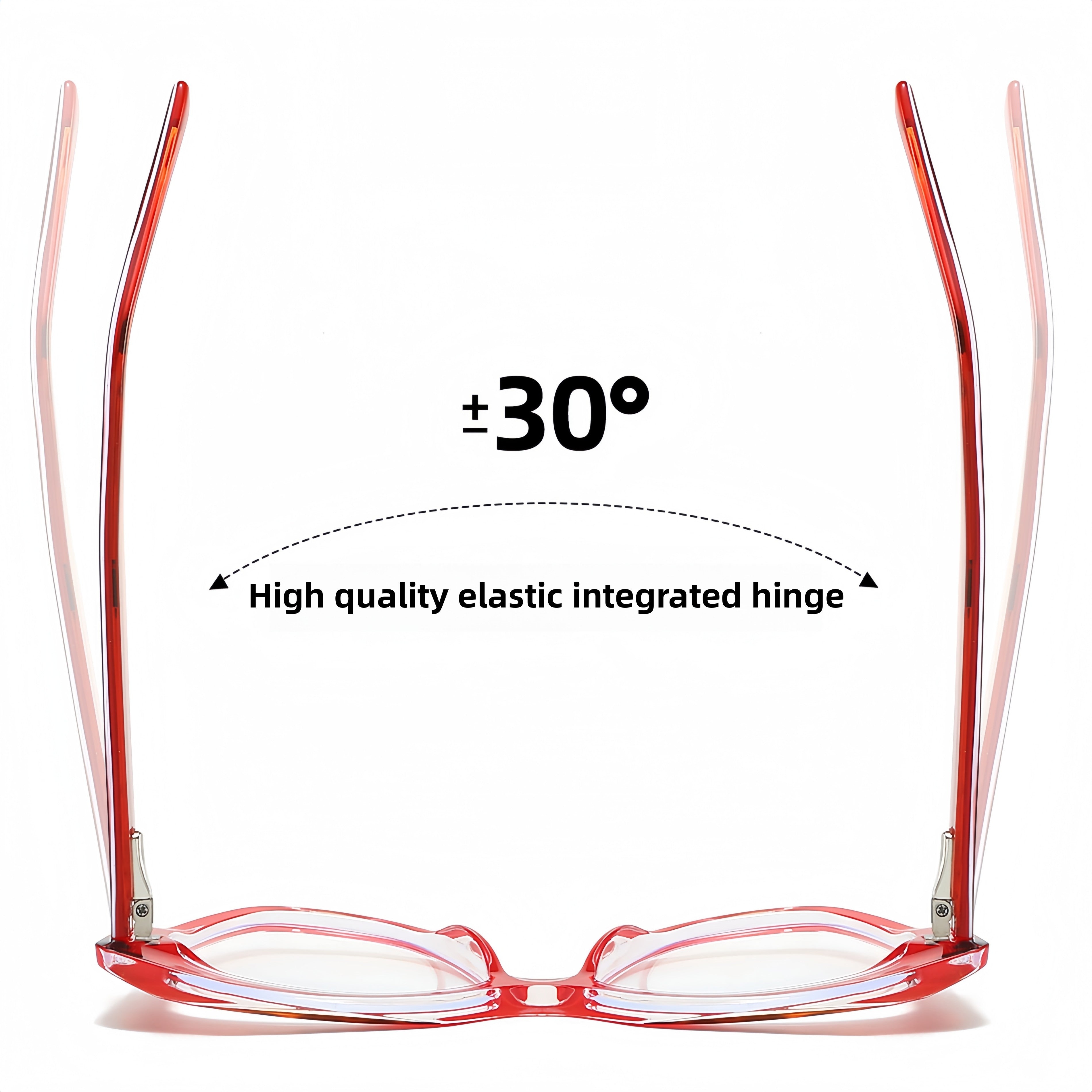 Women's TR90 Square Leopard Print Eyeglass Frames