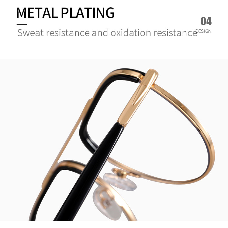Men's TR90 Double Beam Myopia Glasses