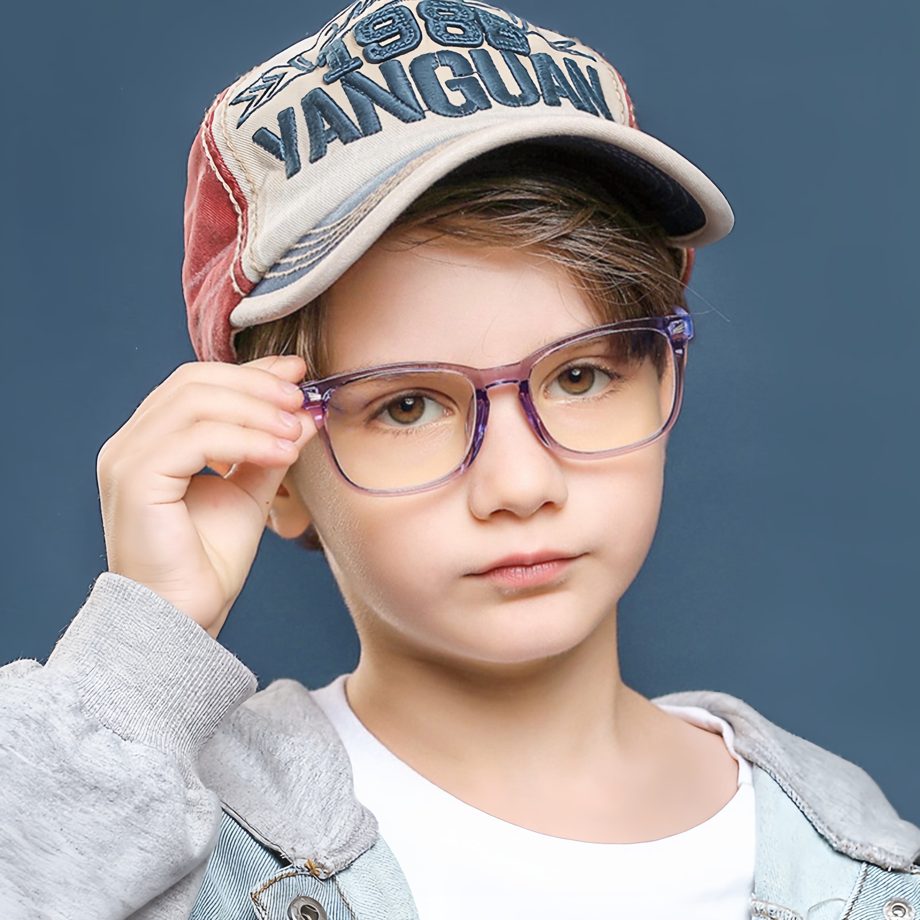 Kids' TR90 Transparent Eyeglass Frames