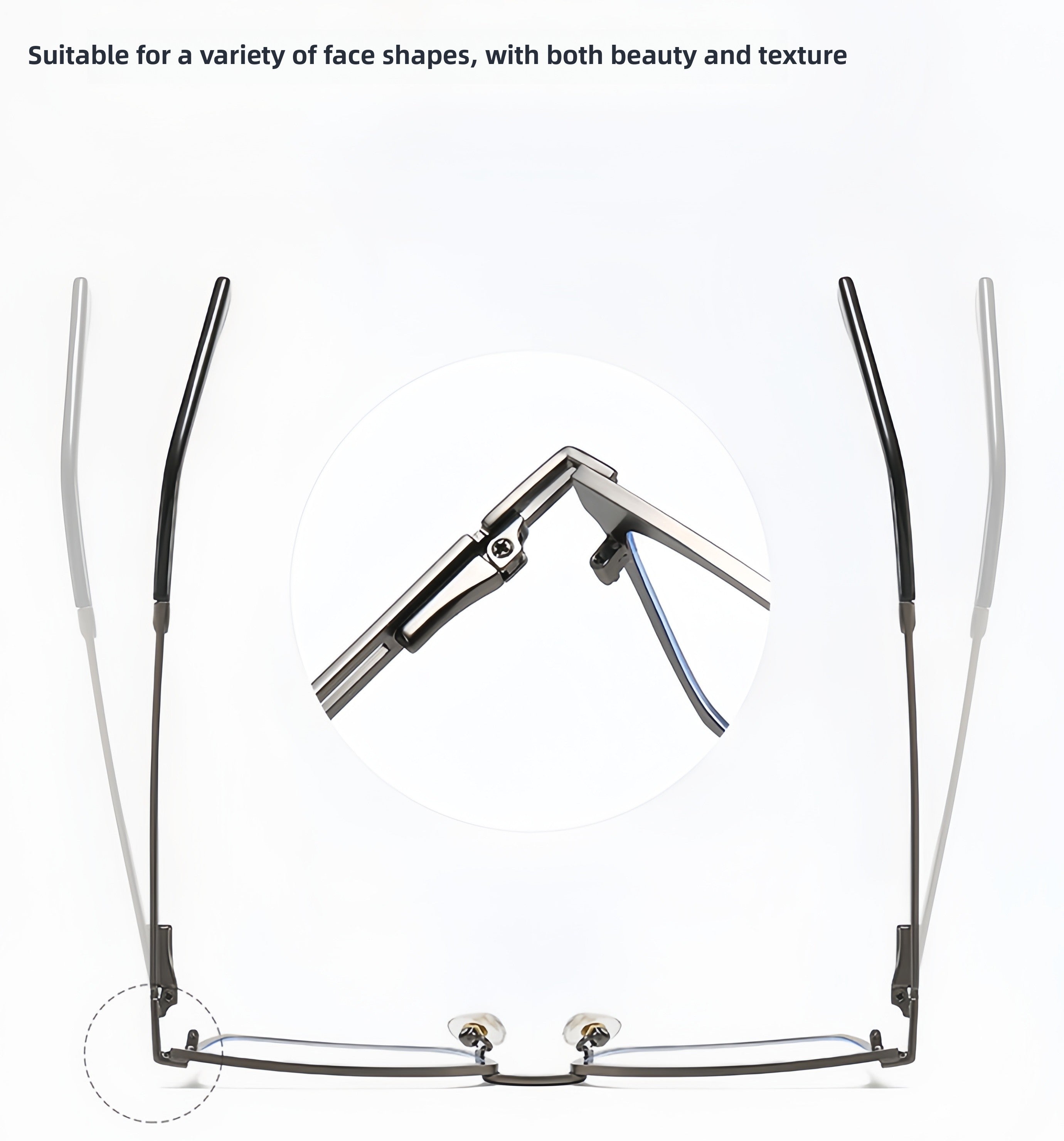 Men's Metal Glasses Frame